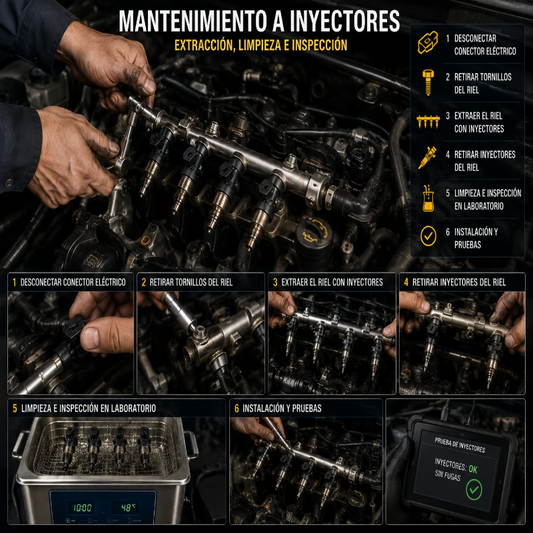 ¿Cómo Saber si un Inyector Está Trabajando Correctamente?