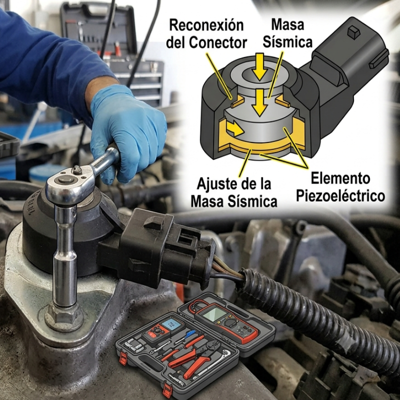 ¿Qué es el Sensor de Detonación (Knock Sensor) y Por Qué Protege tu Motor?