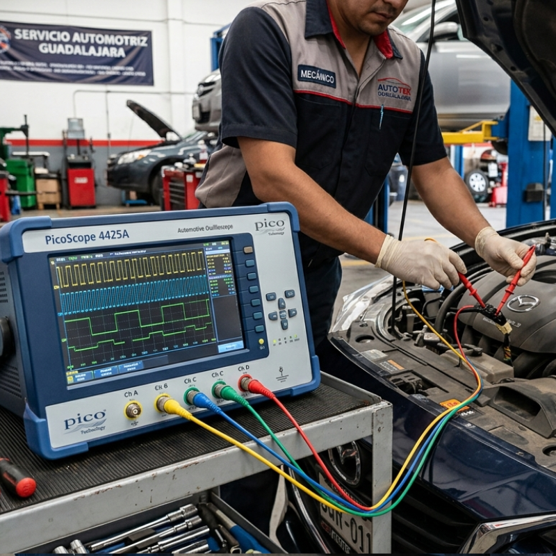 ¿Qué es un Osciloscopio Automotriz y Para Qué Sirve en el Diagnóstico del Vehículo?