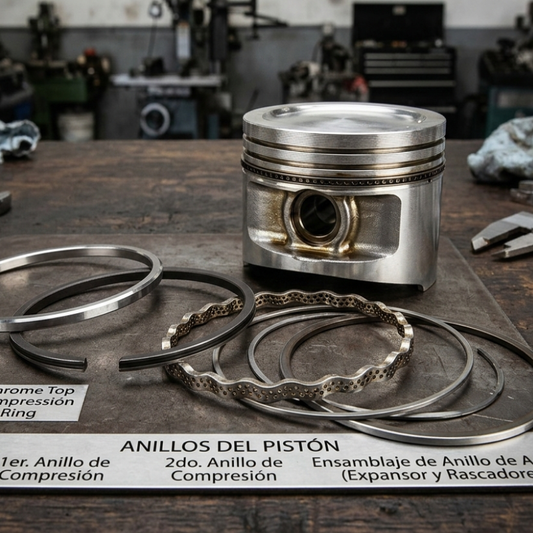 ¿Qué son los Anillos del Pistón y Cuáles son sus Funciones en el Motor?